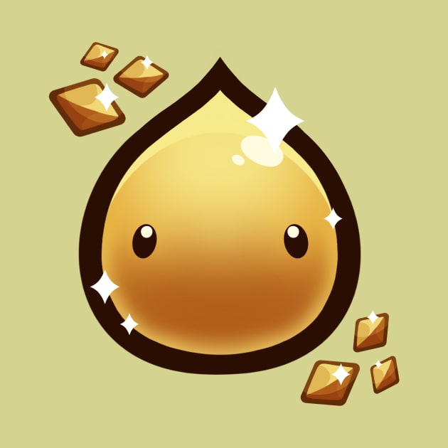 Gold Slime by Tailster