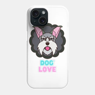 Love dogs my family Phone Case