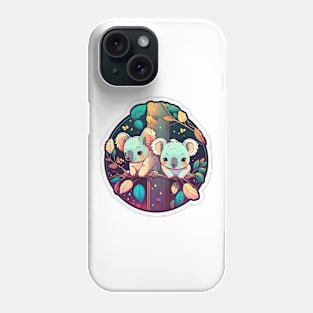 Magical Koalas Sitting on Gum Tree Phone Case