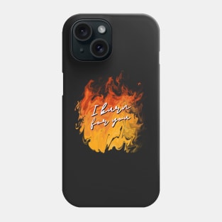 I burn for you - bridgerton - the Duke and I - Daphne and the duke of hastings Phone Case