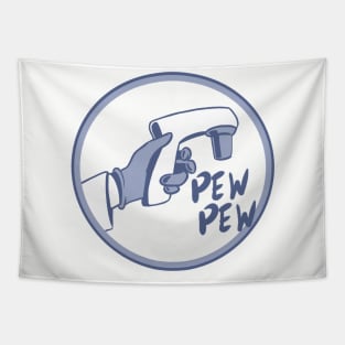 Biology Pipette Gun Tapestry