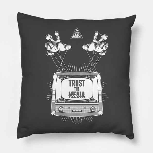 Trust The Media Pillow by department