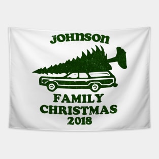 Johnson Family Chistmas Tapestry