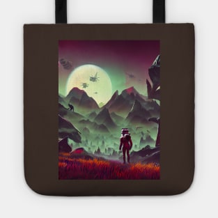 No Mans Sky - A Travelers Journey Tote