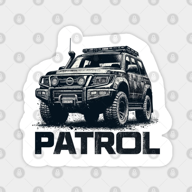 NISSAN PATROL Magnet by Vehicles-Art