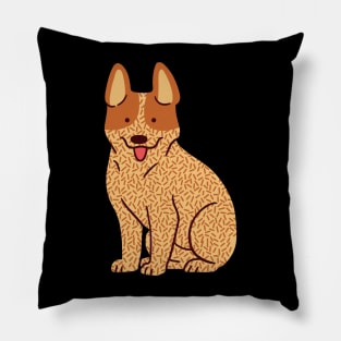 Red Heeler Pillow