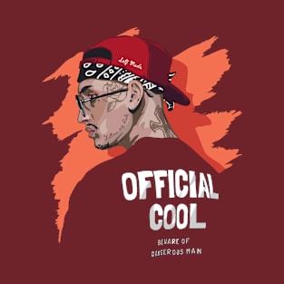 Cool man with face tattoo T-Shirt