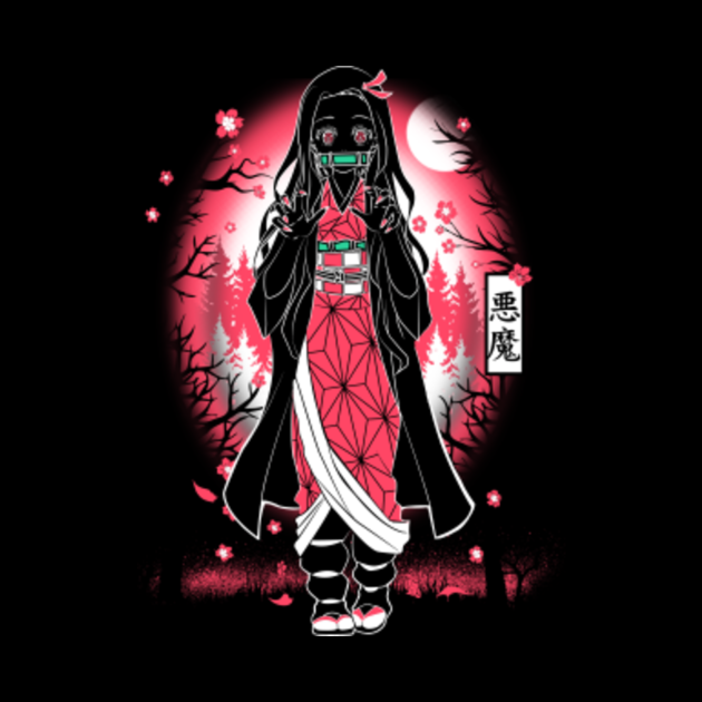 My Demon Sister - Nezuko Kamado - Tapestry | TeePublic AU