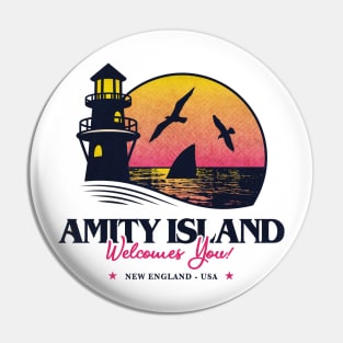 Amity Island Pin