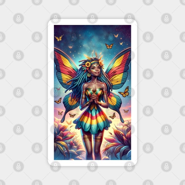 Zimbabwean Fairy Magnet by HolidayBug