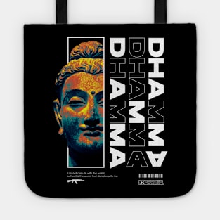 buddha dhamma streetwear Tote