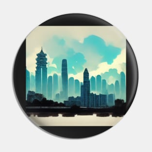 Guangzhou | Comics style Pin