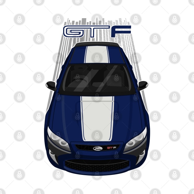 Ford Falcon GT-F 351 - Blue - White Stripe by V8social