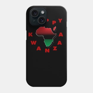 Happy Kwanzaa Red Phone Case