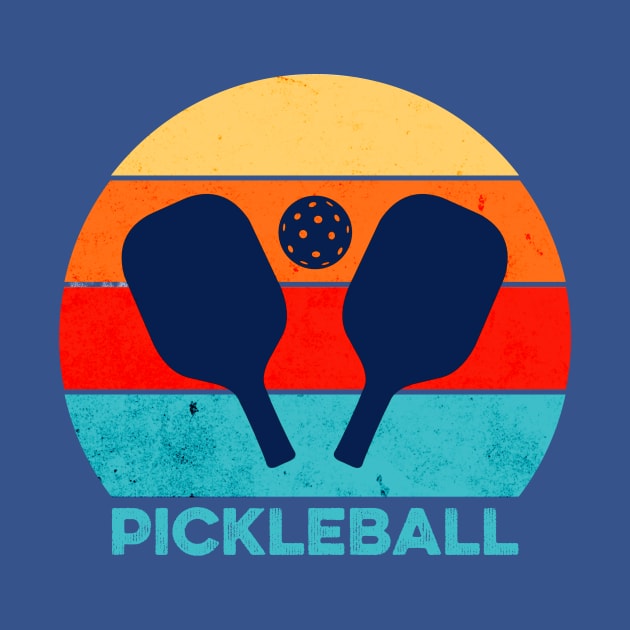 Vintage Pickleball by Cute Tees Kawaii