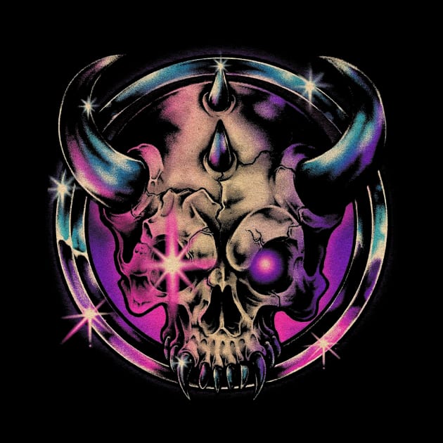 HORNED SKULL by THE HORROR SHOP