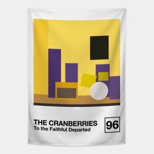 The Cranberries / Minimal Style Graphic Artwork Design Tapestry