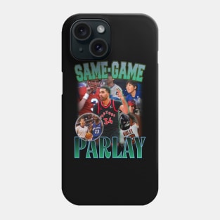 SAME GAME PARLAY - the Bad Boys of Professional Sports via DraftKings, FanDuel, BetMGM, Caesars, ESPN, & PrizePicks Phone Case