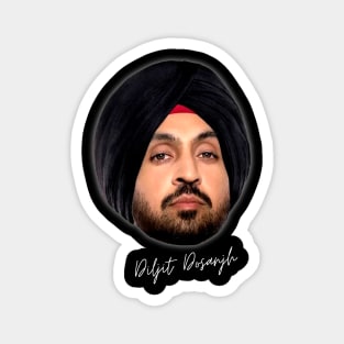 Diljit Dosanjh Bighead design style Magnet