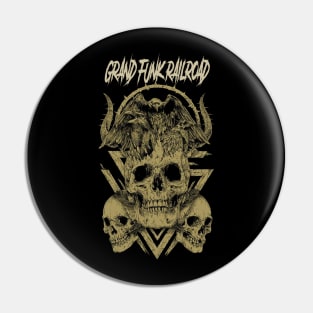 GRAND FUNK RAILROAD BAND MERCHANDISE Pin