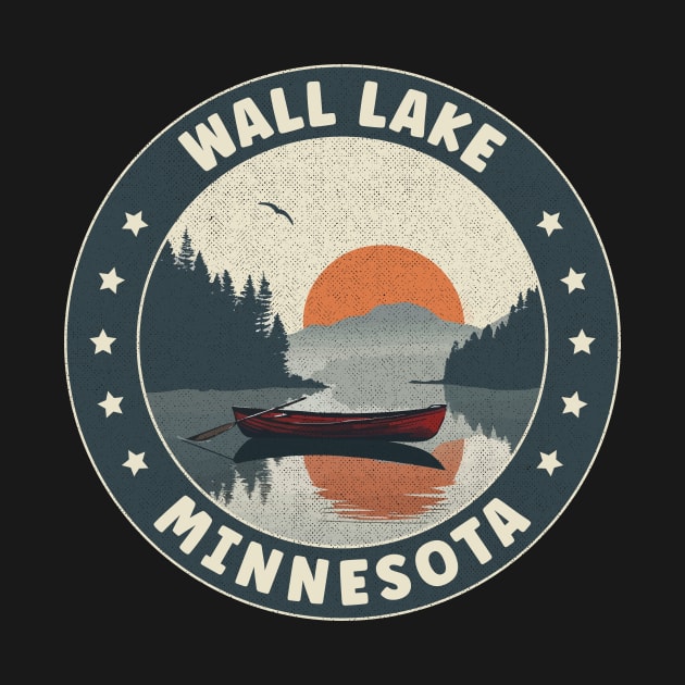 Wall Lake Minnesota Sunset by turtlestart