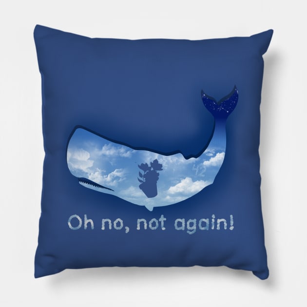 Oh no, not again! Pillow by Manoss