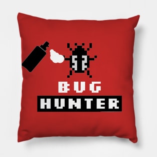 Programmer Bug hunter design Pillow