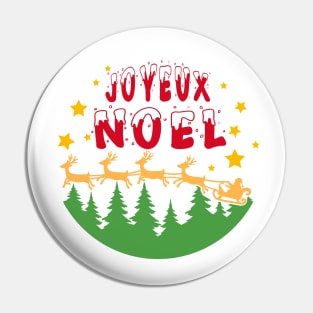 joyeux Noël Pin