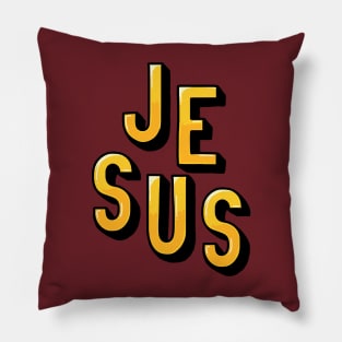 Jesus Christ design art Pillow