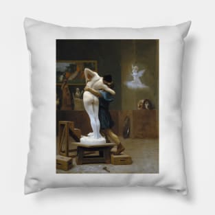 Jean-Leon Gerome - Pygmalion And Galatea Pillow