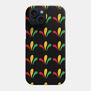 African Patterns with African Colors Phone Case