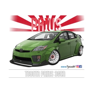 Toyota Prius 2JZ Green T-Shirt