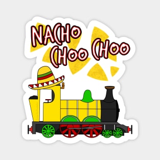 Nacho Mexican Steam Train Cinco De Mayo 2021 Magnet