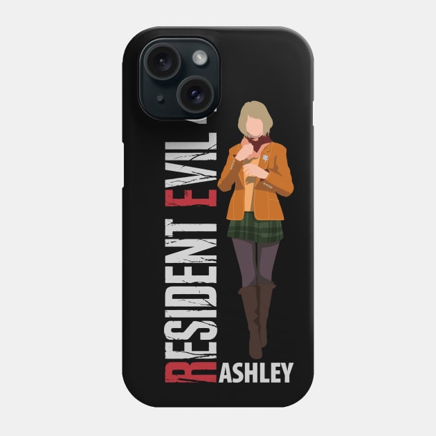 Resident Evil 4 Ashley Phone Case by Rendigart