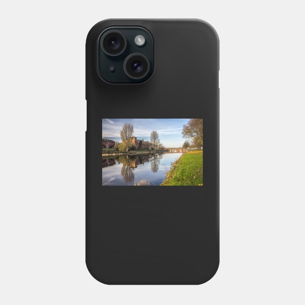 Dumfries Dock Park River Nith Photograph Galloway Phone Case by CreativeNatureM