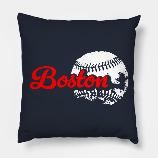 Boston Baseball Pillow by Throwzack