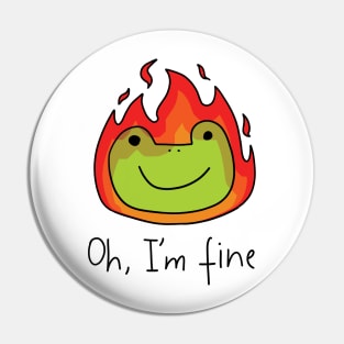 Oh Im fine - just hot weather Pin