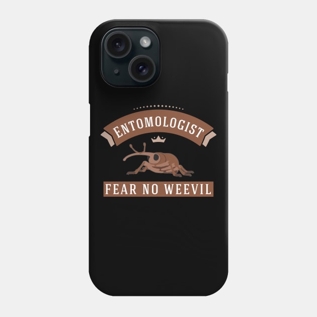 Entomologist Fear No Weevil Phone Case by AI studio