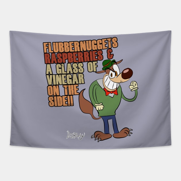 Flubbernuggets! Tapestry by D.J. Berry