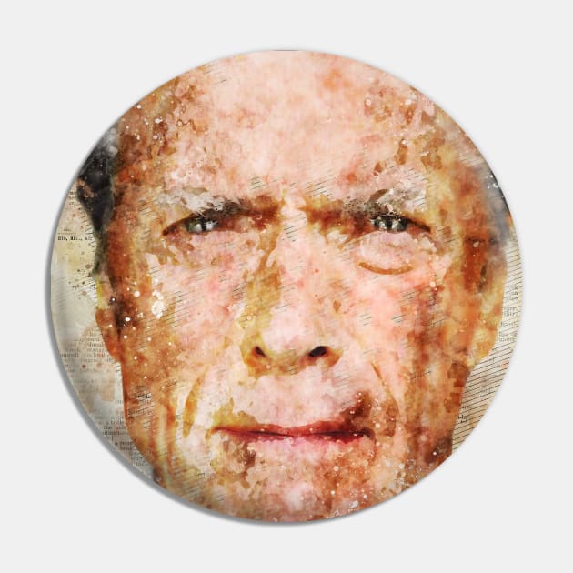 Clint Eastwood Pin by Durro