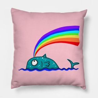 rainbow wale Pillow