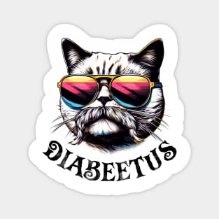 Diabeetus Diabetes meme Magnet