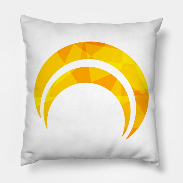 Jaune Arc Pillow by KyodanJr