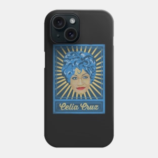 Celia Cruz Poster Phone Case