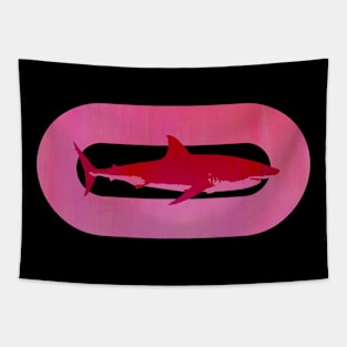 Shark Logo Tapestry