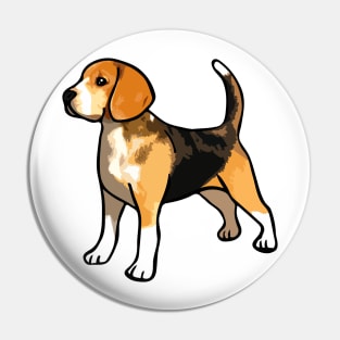 Beagle Puppy Pin