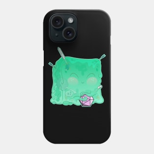 Rollplay Guild: Chibi Creature (Gelatinous Cube) Phone Case