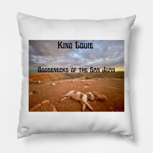 King Louie at the Goosenecks Pillow