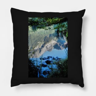 Mirror Lakes #2, New Zealand Pillow