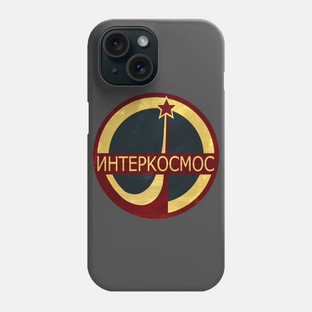 Interkosmos Russian Space Program Logo Phone Case by Dojaja
